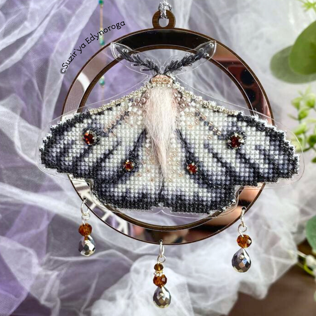 Soul of the Night. Cross Stitch Ornament Kit.