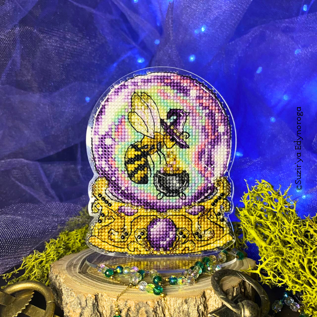 Honey magic. Cross Stitch Ornament Kit.