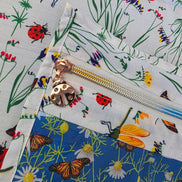 WIP Project Bag - Butterfly Meadow