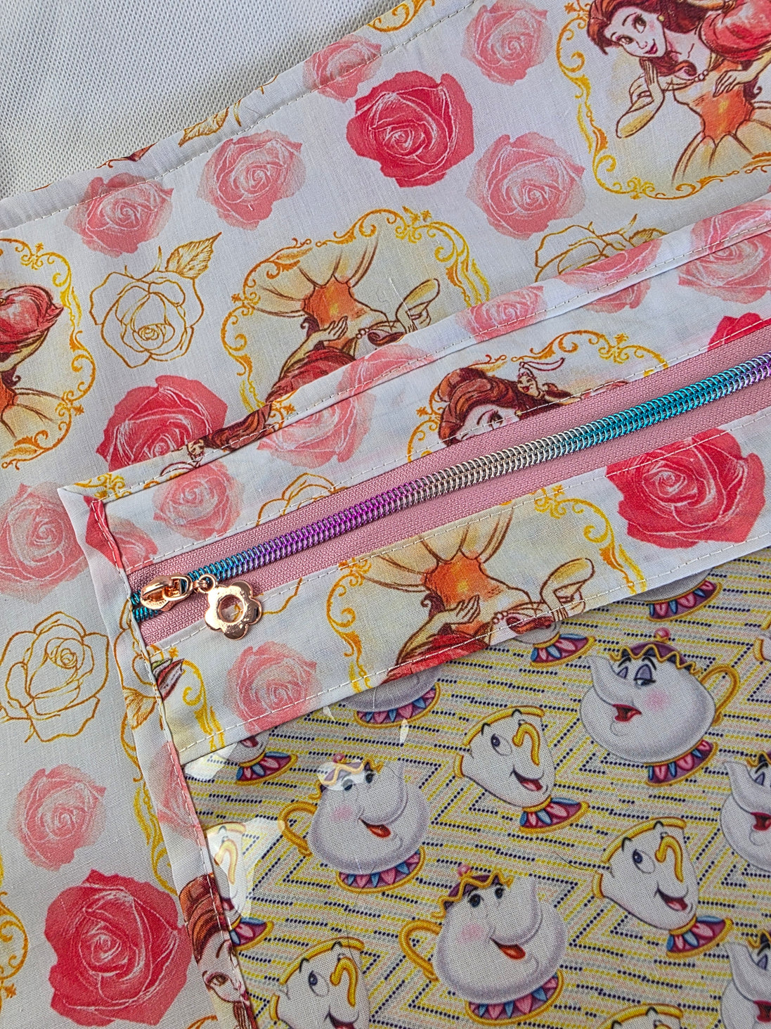 WIP Project Bag - Princess Tea Time