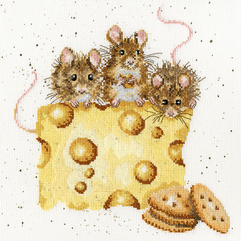 Bothy Threads (Wrendale Designs)  Crackers About Cheese