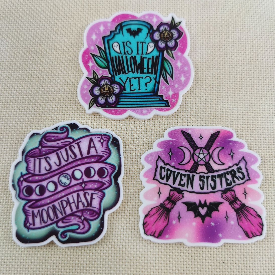Needle Minder - Moonphase, Coven Sisters, Is it Halloween?