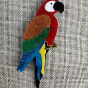 Needle Minder - Luxury Glitter Parrot / Toucan