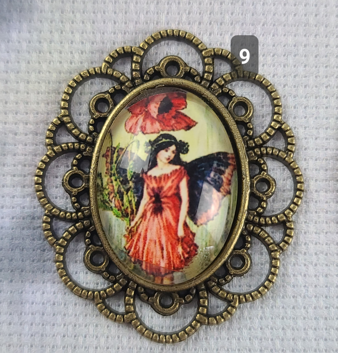Needle Minder - Framed Fairies