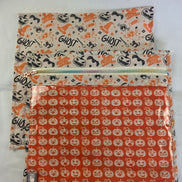 WIP Project Bag - Spooky Pumpkin