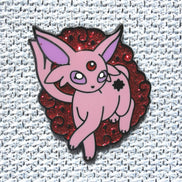 Needle Minder - Pokemon. Eevee Evolutions Espeon. Glitter. Gamer.