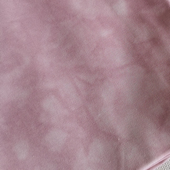 Aida / Evenweave - Crushed Petal Pink - (printed)
