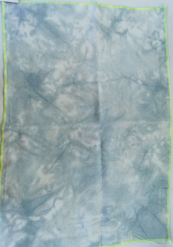 A50 Hand Dyed. 28ct Linen  (18x28)