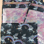WIP Project Bag  - Magical Pegasus GLITTER front.