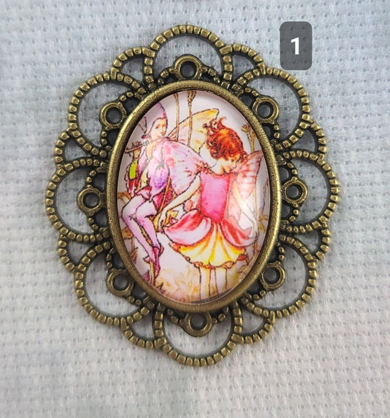 Needle Minder - Framed Fairies