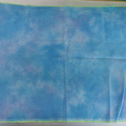 Blues (test piece 1)  Hand Dyed. 14ct Aida.