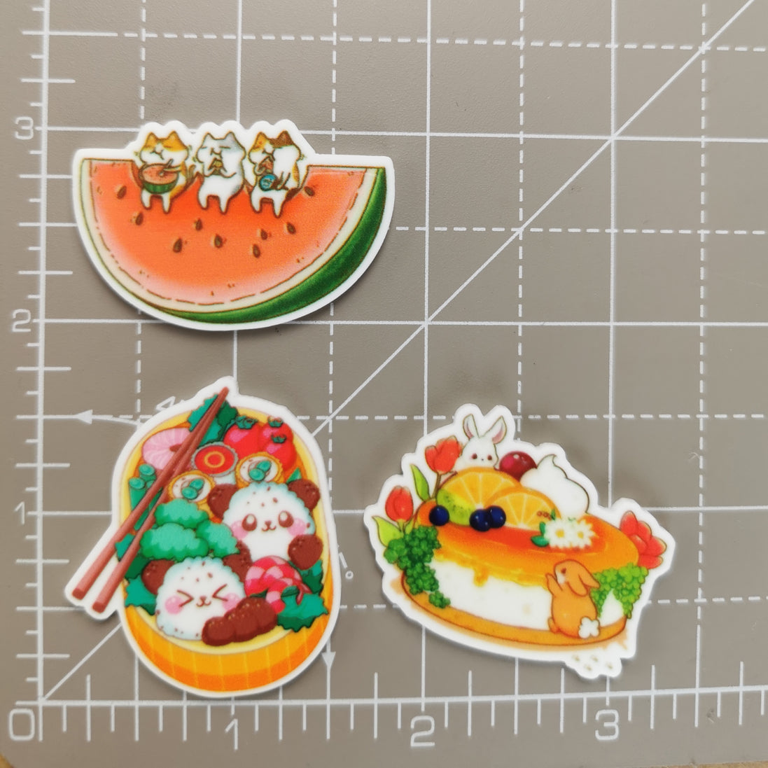 Needle Minder - Cute Food. Cats, Bunnies, Panda Bento.