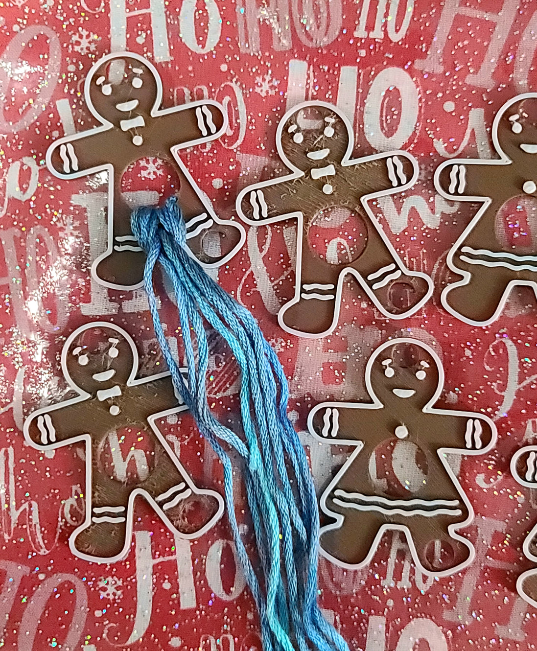 Gingerbread Cookie Floss Drops