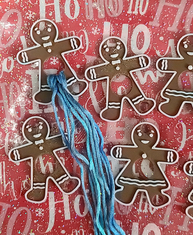 Gingerbread Cookie Floss Drops