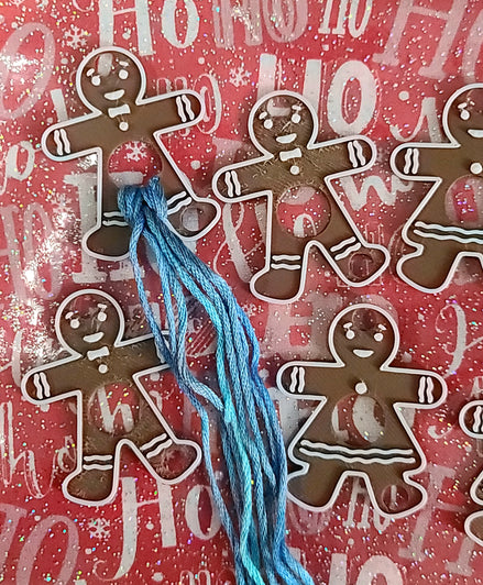 Gingerbread Cookie Floss Drops