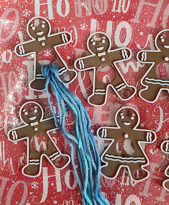 Gingerbread Cookie Floss Drops