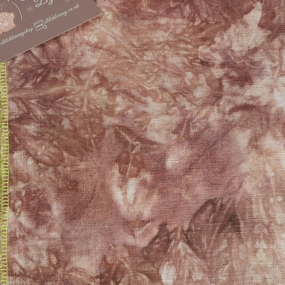 SS 'Cappucino'. Hand Dyed. 32ct Linen.
