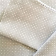 Aida / Evenweave - Gingham Hearts - (printed)