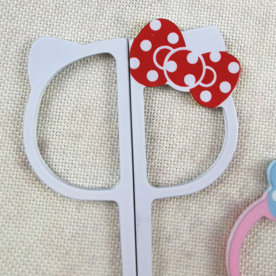 Cute Bunny / Kitty Embroidery Scissors with Cover