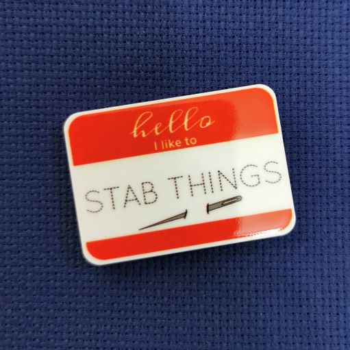 Needle Minder - Stitching Humour. I Like to Stab Things