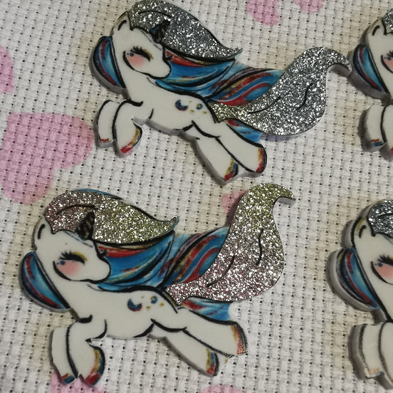 Needle Minder - Glitter Sparkle Rainbow Unicorn.