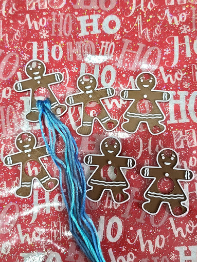 Gingerbread Cookie Floss Drops