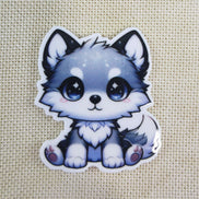 Needle Minder - Cute Wolf Pup