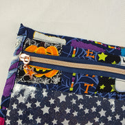 WIP Project Bag - Sparkle Ghost GLITTER front