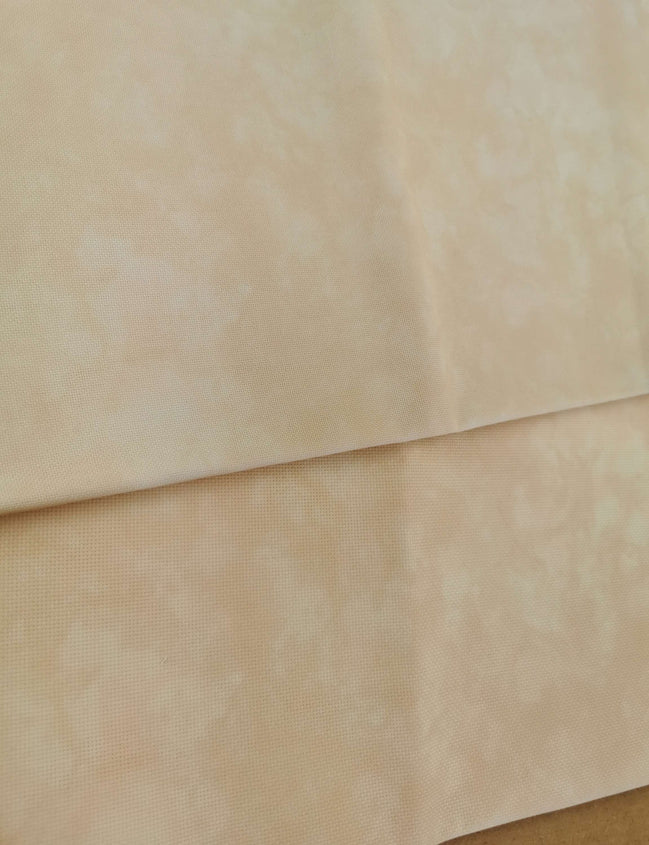Aida / Evenweave - Tea Dye - (printed)