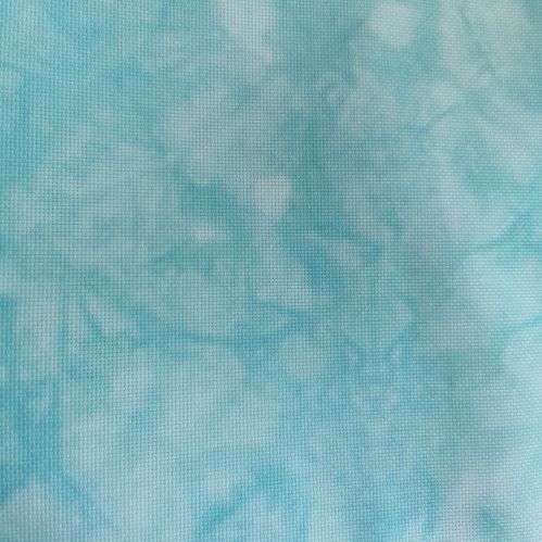 Aida / Evenweave - Turquoise Whisper - (printed)