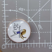 Needle Minder - Positive Affirmations. Yoga & Meditation