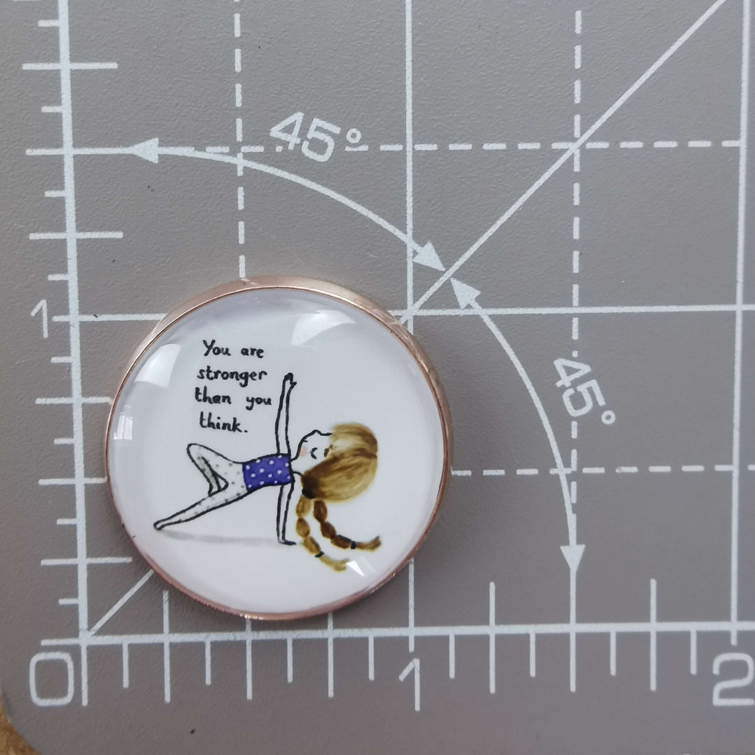 Needle Minder - Positive Affirmations. Yoga & Meditation