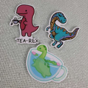 Needle Minder - Dinosaur. Tea / Teacup.