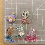 Needle Minder - Glitter Mermaid Fatansy Sea Creatures. Dolphin.