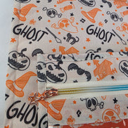 WIP Project Bag - Spooky Pumpkin