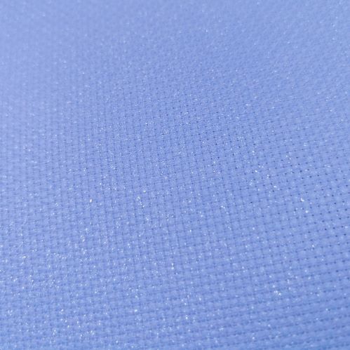 Aida / Evenweave - Solid Colour - Tanzanite SPARKLE  - (printed)