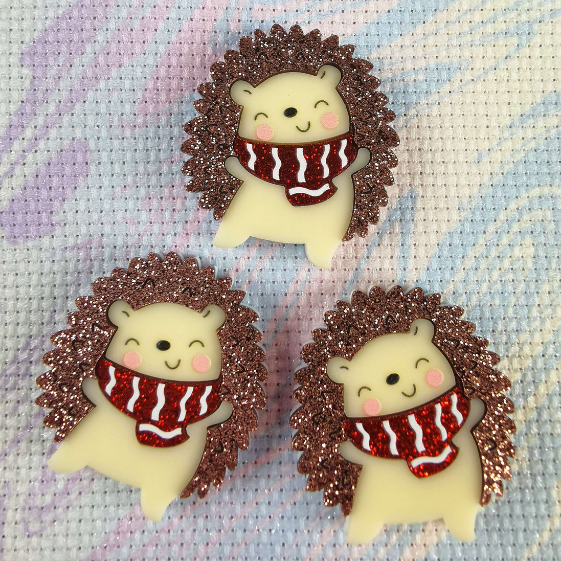 Needle Minder - Luxury Sparkle Happy Hedgehog