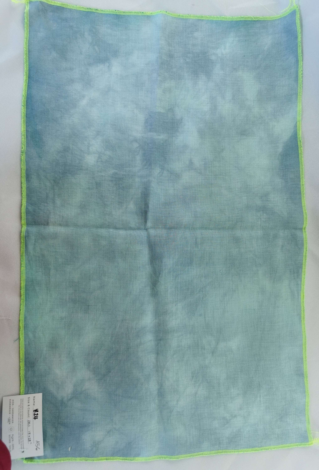 A56 Hand Dyed. 28ct Linen (18x28)