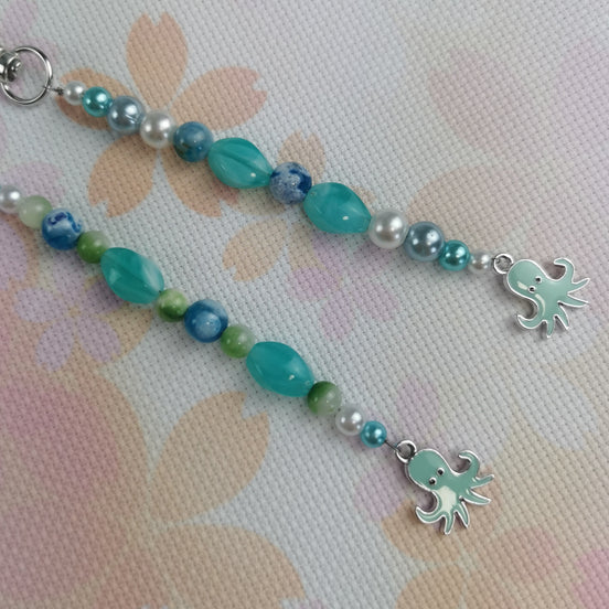 Beaded Scissor Keep. Baby Octopus