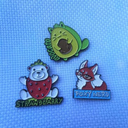 Needle Minder - Strawberry Bear, AvoCATo & Foxy Nerd.