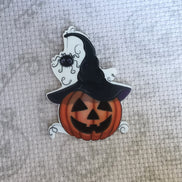 Needle Minder - Halloween. Pumpkin, witch, bat, zombie hello kitty, gothic queen