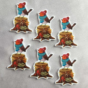 Needle Minder - Winter Robin in Hat & Scarf