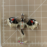 Needle Minder - Enamel Crystal Dragon