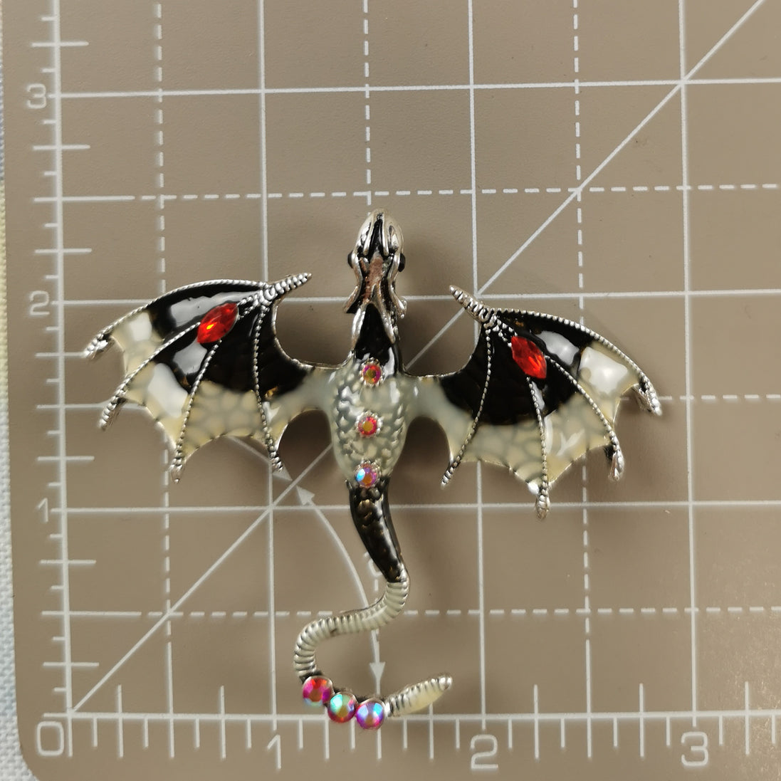 Needle Minder - Enamel Crystal Dragon