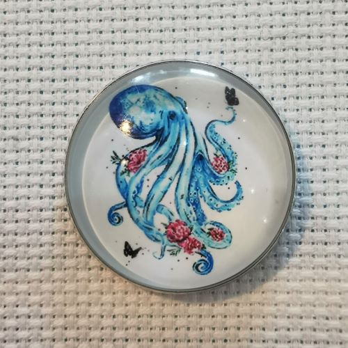 Needle Minder - Watercolour Octopus