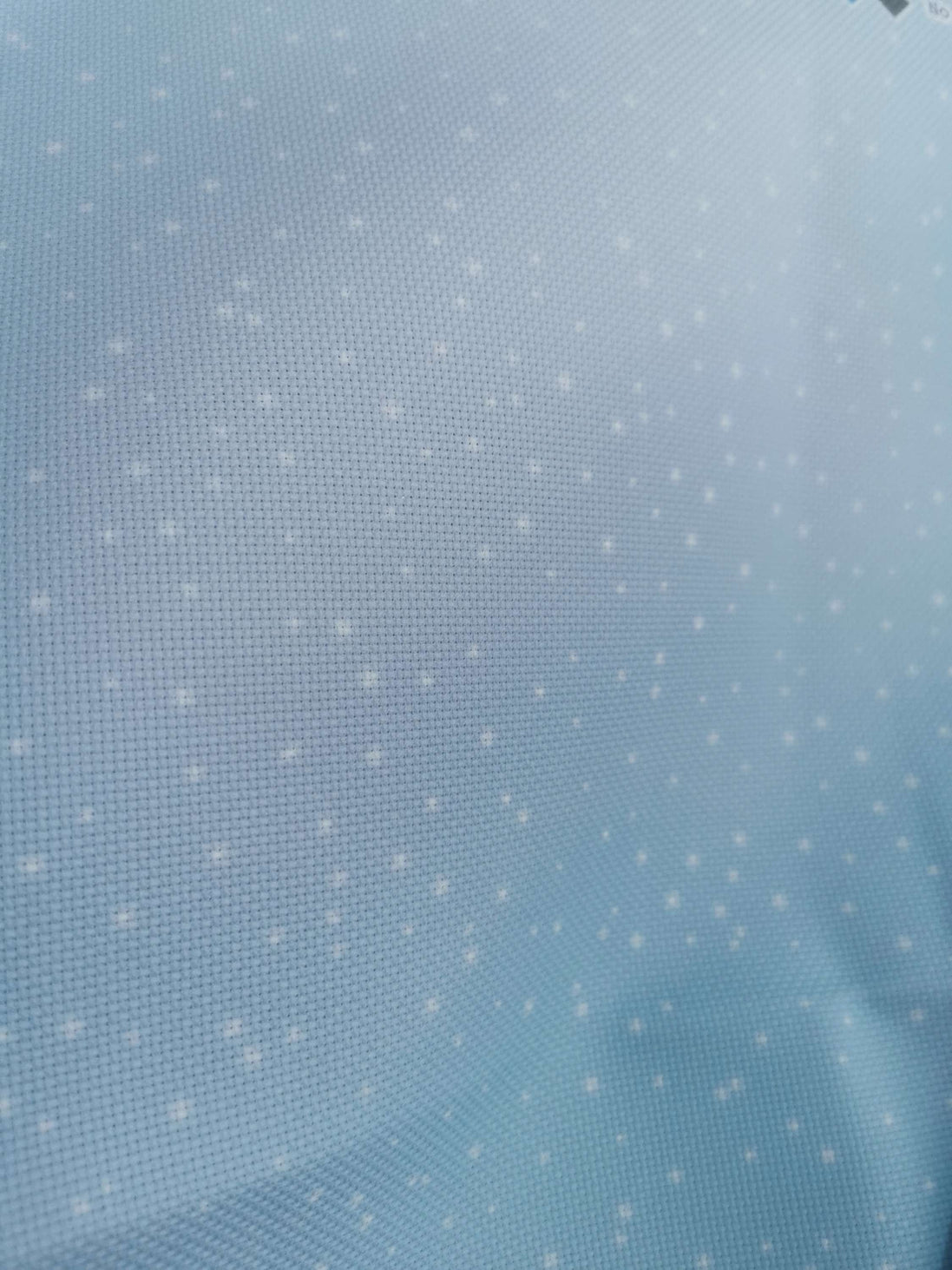 Aida / Evenweave - Snow Flurry OMBRE - (printed)