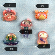 Needle Minder - Glitter Shimmer Sea Life. Crab, Jellyfish, Penguin, Octopus.