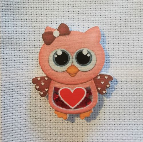 Needle Minder - Owl Sequin Shaker