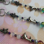 Beaded Scissor Keep. Ocean Treasures