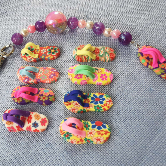 Scissor Keep Minder Set Or Individual - Summer Flip Flop